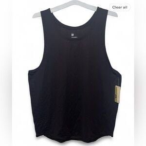 Size Large All in Motion Black Tank Top